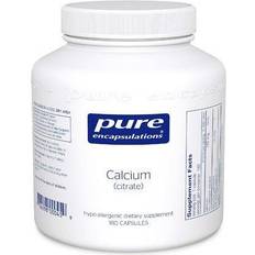 Pure Encapsulations Calcium (Citrate) 180 Capsules