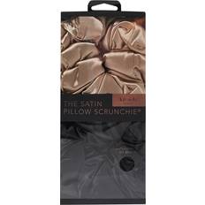 Satin Sleep Pillow Scrunchies BlackGold