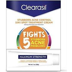 Clearasil Stubborn Acne Control 5 in 1 Spot Treatment Cream, 1 oz