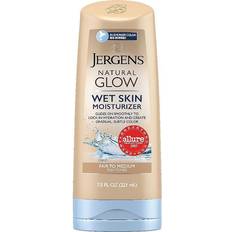 Jergens Natural Glow Wet Skin Moisturizer for Body, Fair to Medium Skin Tones, 7.5 Ounces