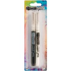 Ranger Dyan Reaveley Dylusions Paint Pens pack of 2 black & white