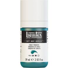 Liquitex Professional Soft Body Acrylic Color Multi Cap Bottles cobalt turquoise 2 oz