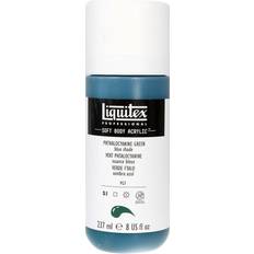 Liquitex Professional Soft Body Acrylic Color Multi Cap Bottles phthalocyanine green (blue shade) 8 oz