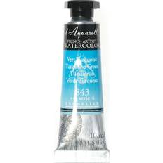 L'Aquarelle French Artists' Watercolor turquoise green 10 ml C58