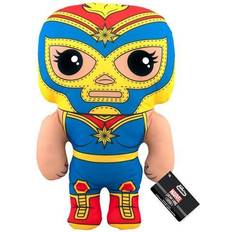 Funko Marvel Luchadores La Estrella Cosmica Captain Marvel 17-Inch Plush