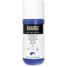 Liquitex Professional Soft Body Acrylic Color Multi Cap Bottles phthalocyanine blue (green shade) 8 oz