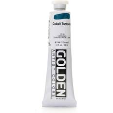 Golden Heavy Body Acrylics cobalt turquoise 2 oz