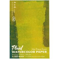 Hot Press Watercolor Paper block 4 in. x 6 in. 15 sheets