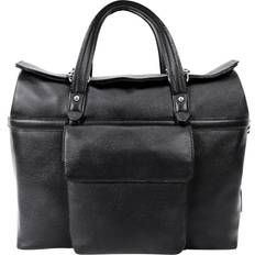 McKlein Edgefield | 17” Roll-Top Laptop Briefcase - Black