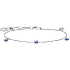 Blue - Women Bracelets Thomas Sabo Charm Club Delicate Bracelet - Silver/Blue