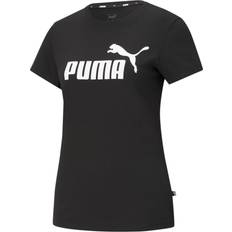 Puma Essentials Logo Tee Women's - Cotton Black