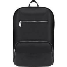 McKlein N Series Brooklyn Nylon Contour Laptop Backpack 15" - Black