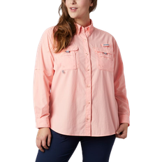 Columbia Women’s PFG Bahama Long Sleeve Plus - Tiki Pink