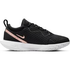 Nike Fabric Racket Sport Shoes Nike Court Zoom Pro W - Black/White/Metallic Red Bronze