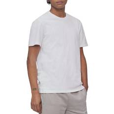 Calvin Klein Smooth Cotton Solid Crewneck T-shirt - Brilliant White