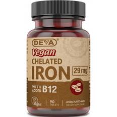 Deva Vegan Chelated Iron 29mg 90 pcs