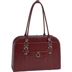 McKlein Hillside | 14” Laptop Briefcase - Red