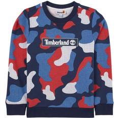 Camouflage Sweatshirts Children's Clothing Timberland Camo Sweatshirt - Navy (T25T14)