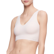 Calvin Klein Invisibles Lightly Lined V-Neck Bralette - Nymphs