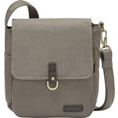 Travelon Anti-Theft Courier Tour Bag - Stone