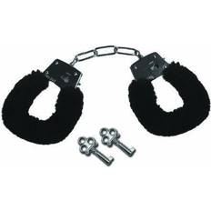 Sex & Mischief S&amp,M Furry Handcuffs: Black