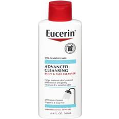 Eucerin Advanced Cleansing Body and Face Cleanser Fragrance Free 500ml