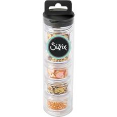 Sizzix Sizzix Gold Sequins & Beads: Pack Of 5