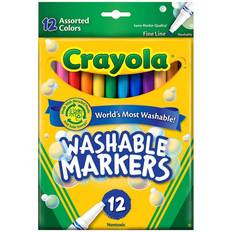 Crayola Washable Markers Assorted Colors fine line