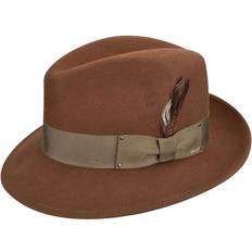 Bailey Blixen LiteFelt Fedora Bucket Hat - Cognac