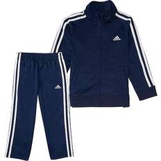 Adidas Boy's Tricot Tracksuit - Navy