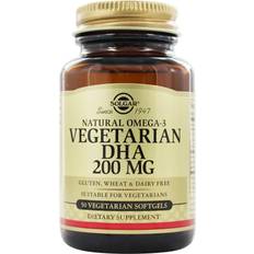 Solgar Natural Omega-3 Vegetarian DHA 200 mg 50 Vegetarian Softgels