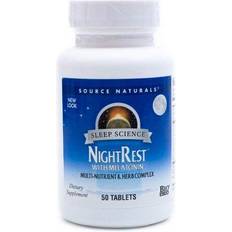 Source Naturals Sleep Science NightRest with Melatonin 50 Tablets