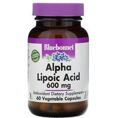 Bluebonnet Nutrition Alpha Lipoic Acid 600 mg 60 Vegetable Capsules 60 pcs