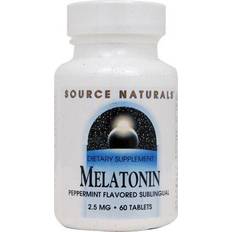 Source Naturals Melatonin 2.5 MG Peppermint 60 Lozenges