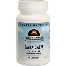 Source Naturals Serene Science GABA Calm Peppermint 60 Lozenges