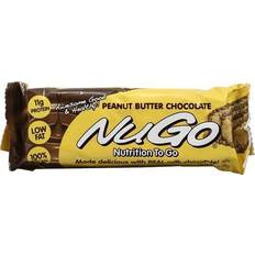 NuGo Nutrition To Go Bars Peanut Butter Chocolate 15 Bars