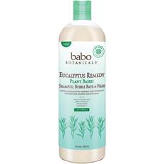 Babo Botanicals Plant Based 3-In-1 Shampoo Bubble Bath & Wash Eucalyptus Remedy 450ml