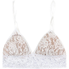 Hanky Panky Signature Lace Padded Triangle Bralette - White