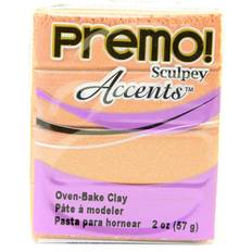 Sculpey Premo Premium Polymer Clay copper 2 oz