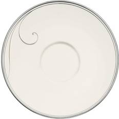 Noritake Platinum Wave Saucer Plate 15.9cm