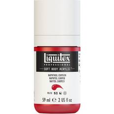 Liquitex Professional Soft Body Acrylic Color Multi Cap Bottles naphthol crimson 8 oz