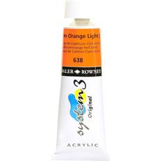 Daler Rowney System 3 Original Acrylic Cadmium Orange Light Hue 59ml