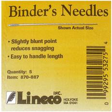 Lineco Bookbinders Needles pack of 5