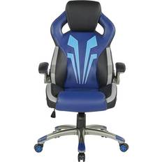 Office Star Ice Night Gaming Chair - Black/Blue