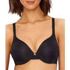 Hanes Ultimate ComfortBlend T-shirt Underwire Bra - Stripe Black