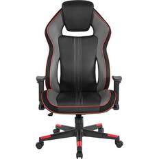 Office Star BOA II Gaming Chair - Black/Red