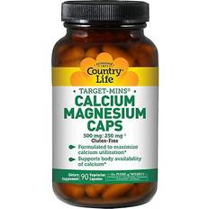 Country Life Calcium-Magnesium Caps 90 Vegetarian Capsules