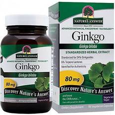 Nature's Answer Ginkgo 80 mg 60 Vegetarian Capsules