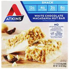 Atkins Snack Bar White Chocolate Macadamia Nut 5 Bars