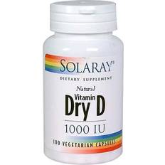 Solaray Dry Form Vitamin D-2 25 mcg 60 VegCaps